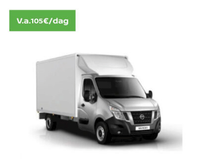 NISSAN NV400 BOX met lage instap